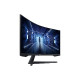 Monitor Samsung G55T Odyssey Gaming 34" UWQHD 3440x1440, 165Hz, 1ms, VA, HAS, Tilt, Swivel, Pivot, zakrivljen 1000R