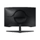 Monitor Samsung G55C Odyssey Gaming 27" QHD 2560x1440 2K, 165Hz, 1ms, VA, HAS, Tilt, Swivel, Pivot, zakrivljen 1000R