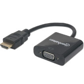 Manhattan adapter HDMI M na VGA Ž, crni