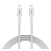 CANYON cable OnWire 60CL C-C 60W COLOR Braided 1m White