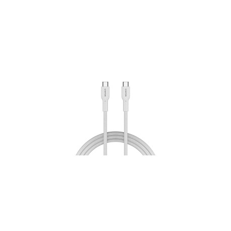 CANYON cable OnWire 60CL C-C 60W COLOR Braided 1m White