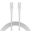 CANYON cable OnWire 60CL C-C 60W COLOR Braided 1m White