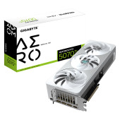 GIGABYTE Video Card NVIDIA GeForce RTX 5070 Ti AERO OC 16G (16GB GDDR7/256bit, PCI-E 5.0, Recommende