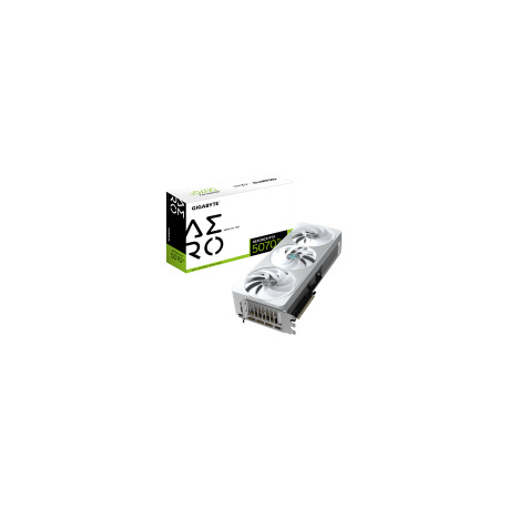 GIGABYTE Video Card NVIDIA GeForce RTX 5070 Ti AERO OC 16G (16GB GDDR7/256bit, PCI-E 5.0, Recommende