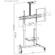 BIT FORCE nagibni podni stalak za TV GUARD FS-100-T