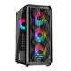 BIT FORCE Mid Tower Spectrum LED Gaming PC kućište PALADIN CF-4