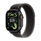 Watch Apple Watch Ultra 3 (2025) 5G 49mm Black Titanium Case with Trail Loop S/M - Black/Charcoal