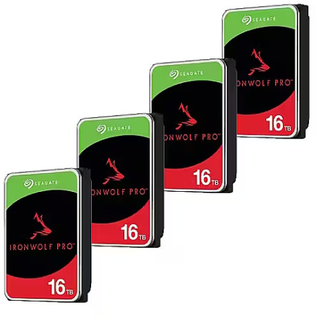 Bundle SEAGATE Ironwolf NAS HDD 4x16TB