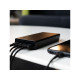 Green Cell GC PowerPlay 20S powerbank 20000mAh 22.5W PD USB-C, 3x USB-C, USB-A, Fast Charging, crni