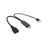 Roline VALUE adapter/kabel v1.2, HDMI M - DP F