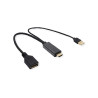Roline VALUE adapter/kabel v1.2, HDMI M - DP F