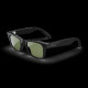 Ray-Ban Meta Wayfarer Gen1 AI Glasses - Shiny Black/G15-Green