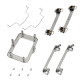 Silverstone SST-XED120S-WS Sustav hlađenja računala Procesor Hladnjak 12 cm Srebro 1 kom