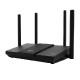 ASUS RT-BE50 BE3600 bežični usmjerivač 2.5 Gigabit Ethernet Dvofrekvencijski (2,4 GHz / 5 GHz) Crno