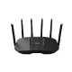 ASUS RT-BE90U BE9400 AiMesh bežični usmjerivač 2.5 Gigabit Ethernet Tri pojasa (2,4 GHz / 5 GHz / 6 GHz) Crno