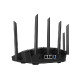 ASUS RT-BE90U BE9400 AiMesh bežični usmjerivač 2.5 Gigabit Ethernet Tri pojasa (2,4 GHz / 5 GHz / 6 GHz) Crno