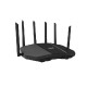 ASUS RT-BE90U BE9400 AiMesh bežični usmjerivač 2.5 Gigabit Ethernet Tri pojasa (2,4 GHz / 5 GHz / 6 GHz) Crno