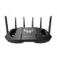 ASUS 90IG0A30-MO9C00 bežični usmjerivač 2.5 Gigabit Ethernet Tri pojasa (2,4 GHz / 5 GHz / 6 GHz) Crno