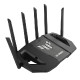 ASUS 90IG0A30-MO9C00 bežični usmjerivač 2.5 Gigabit Ethernet Tri pojasa (2,4 GHz / 5 GHz / 6 GHz) Crno