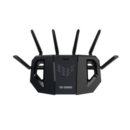 ASUS TUF Gaming BE6500 (TUF-BE6500) bežični usmjerivač 2.5 Gigabit Ethernet Dvofrekvencijski (2,4 GHz / 5 GHz) Crno