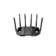 ASUS TUF Gaming BE6500 (TUF-BE6500) bežični usmjerivač 2.5 Gigabit Ethernet Dvofrekvencijski (2,4 GHz / 5 GHz) Crno