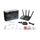ASUS RT-BE82U BE6500 bežični usmjerivač 2.5 Gigabit Ethernet Dvofrekvencijski (2,4 GHz / 5 GHz) Crno