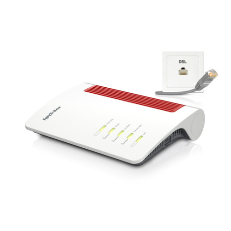 Box FRITZ! 7690 bežični usmjerivač 2.5 Gigabit Ethernet Dvofrekvencijski (2,4 GHz / 5 GHz) Bijelo