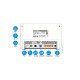 Box 5690 Pro bežični usmjerivač Gigabit Ethernet Trifrekvencijski (2,4 GHz / 5 GHz / 5 GHz) Bijelo
