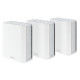 ASUS ZenWiFi BT8 Tri pojasa (2,4 GHz / 5 GHz / 6 GHz) Wi-Fi 7 (802.11be) Bijelo 3 Unutarnji