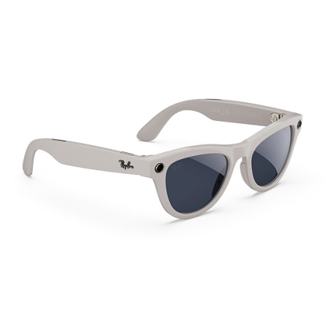 Ray-Ban Meta Skyler Gen1 AI Glasses - Shiny/Chalky Grey Transitions