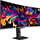 Monitor MSI MPG 341CQR QD-OLED X36 / 86,4 cm (34") / 3440x1440 (UWQHD) / QD-OLED / 360Hz / 0.03 ms (GTG) / 300 nits / 1500000