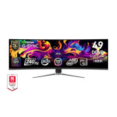 Monitor MSI MPG 491CQPX QD-OLED 49" / DQHD / 240Hz / 0.03 ms (GTG) (black) - height adjustable