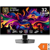 MSI MPG 321URX QD-OLED Monitor 31.5" / UHD / 240Hz / 0.03ms (GTG) / Black – Height Adjustable - PD 90W