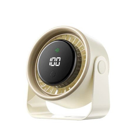 Vention Desktop Air Circulation Fan Gray Smart Digital Display