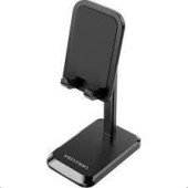 Vention Height Adjustable Desktop Cell Phone Stand Black Aluminum Alloy Type