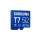 SAMSUNG T7 microSD Memory Card 512GB
