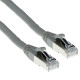 NaviaTec Cat6A S FTP, 26AWG, LSZH, 0,25m, Grey