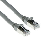 NaviaTec Cat6A S FTP, 26AWG, LSZH, 0,25m, Grey