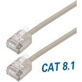 Transmedia Cat8.1 Thin flexible U FTP patch cable, 1m
