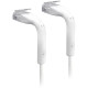 Ubiquiti U-Cable-Patch-RJ45, UniFi Ethernet Patch Cable, 0,1m, Cat6, White