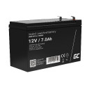 Green Cell (AGM04) baterija AGM 12V 7Ah