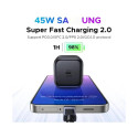 UGREEN 45W USB-C GaN, Quick Charge, crni