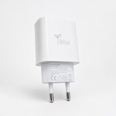 BIOnd USB-C zidni punjač, 20W, bulk