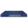 PLANET Layer 3 24-Port 2.5GBASE-T 95W 802.3bt PoE + 6-Port 10GBASE-X SFP+ Managed Ethernet Switch, 720W PoE budget, hardware-