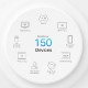 TP-Link AX3000 5G Whole Home Mesh WiFi 6, 574Mbps/2402Mbps (2.4GHz/5GHz), 802.11ax/ac/n/a/b/g, 1× 2.5 Gbps port + 2× Gigabit