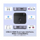UGREEN razdjelnik video HDMI 2.0 na USB C, 4K@60Hz, crni