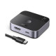 UGREEN razdjelnik video HDMI 2.0 na USB C, 4K@60Hz, crni