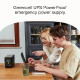 Green Cell UPS (UPSLP480) 750VA/480W, Pure sine wave, Line Interactive AVR, PowerProof with LCD