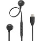 JBL Tune 305C, USB-C, in-ear slušalice, crne