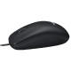 Logitech M100 optički miš, USB, crni (910-006652)